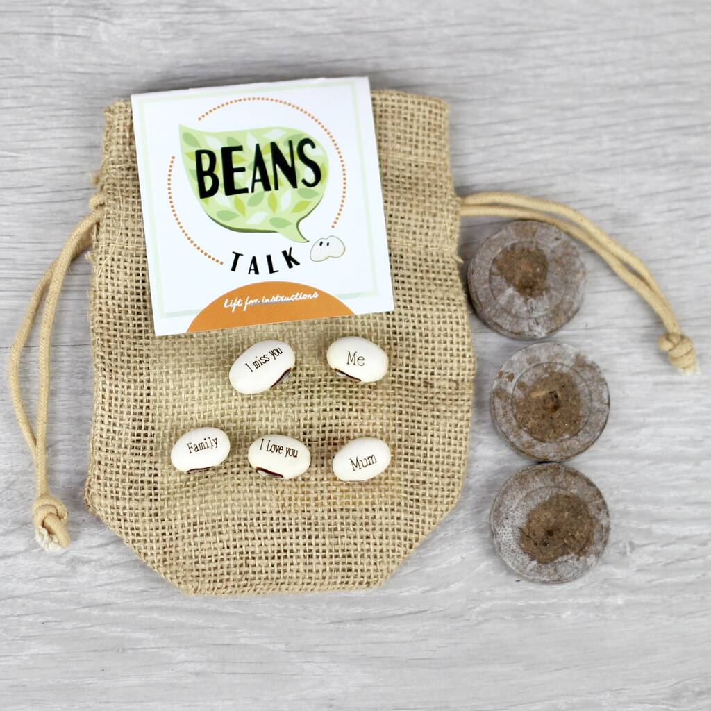 Pack Of Five Message Beanstalk Seeds