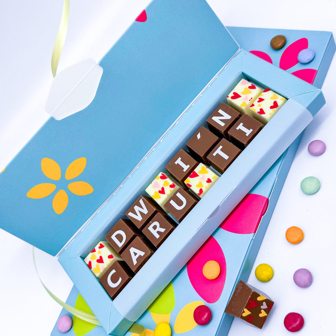 Personalised Welsh Chocolate Bar