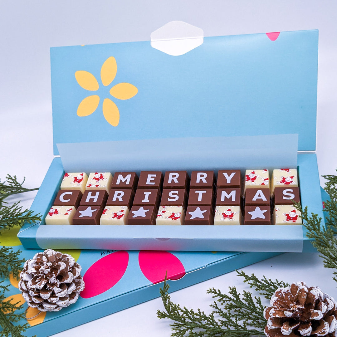 Personalised Christmas Chocolate Box
