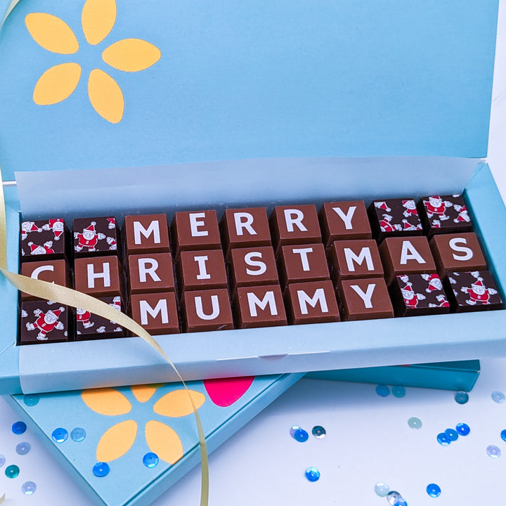 Personalised Christmas Chocolates for Mum