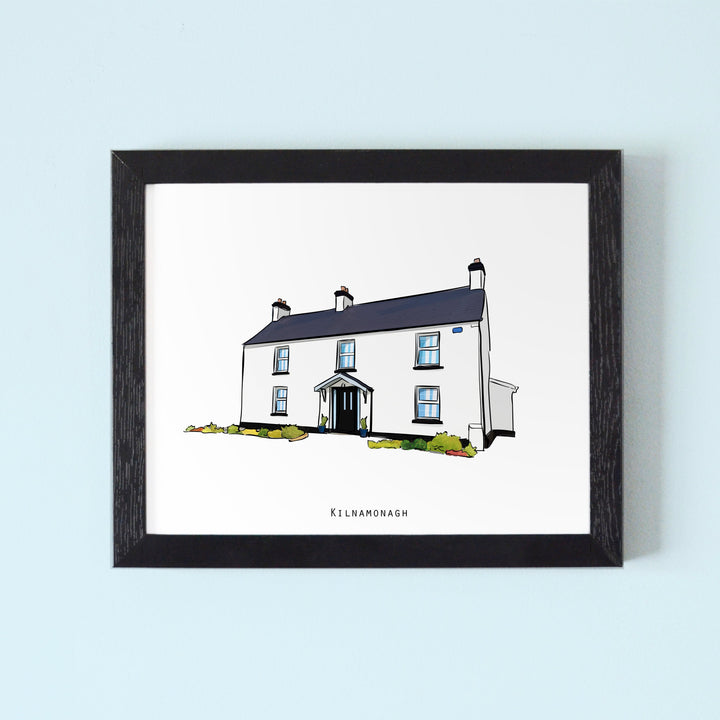 Personalised House Illustration Print