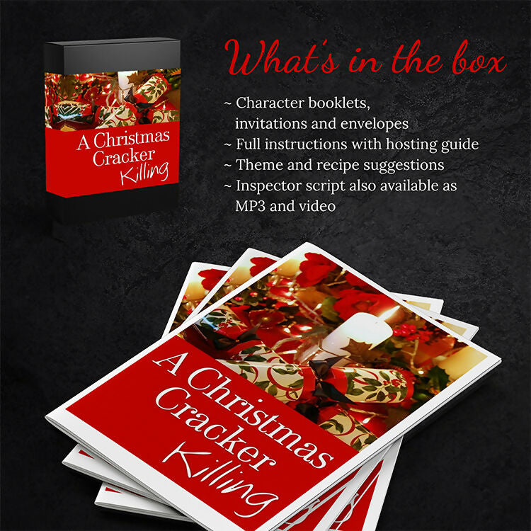 A Christmas Cracker Killing - A Christmas themed Murder Mystery Game