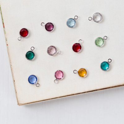 Personalised Swarovski Birthstone Earrings