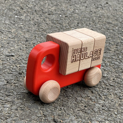 Personalised Wooden Toy Truck