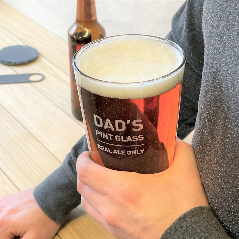 Personalised Pint Glass for Beer Lovers