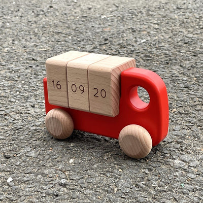 Personalised Wooden Toy Truck