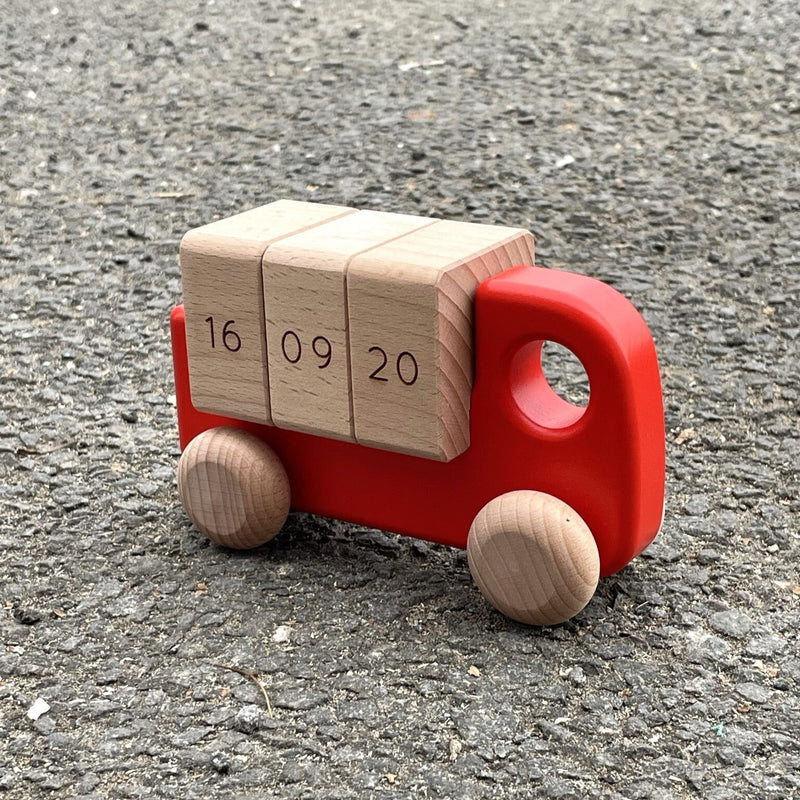 Personalised Wooden Toy Truck