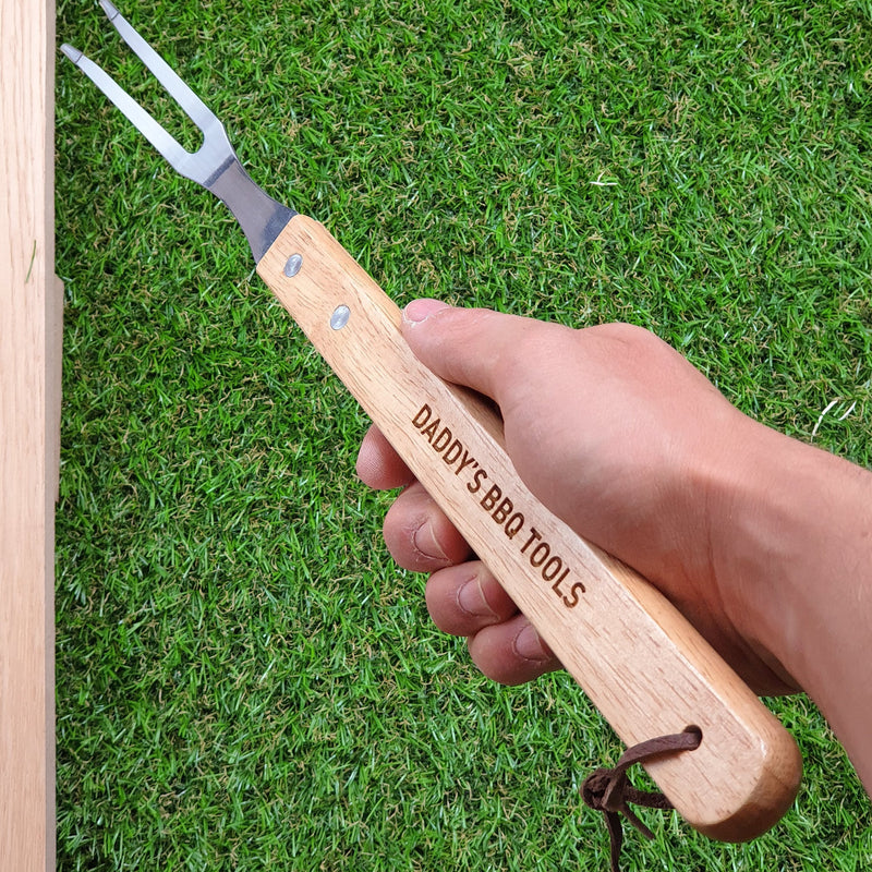 Personalised BBQ Utensils Set