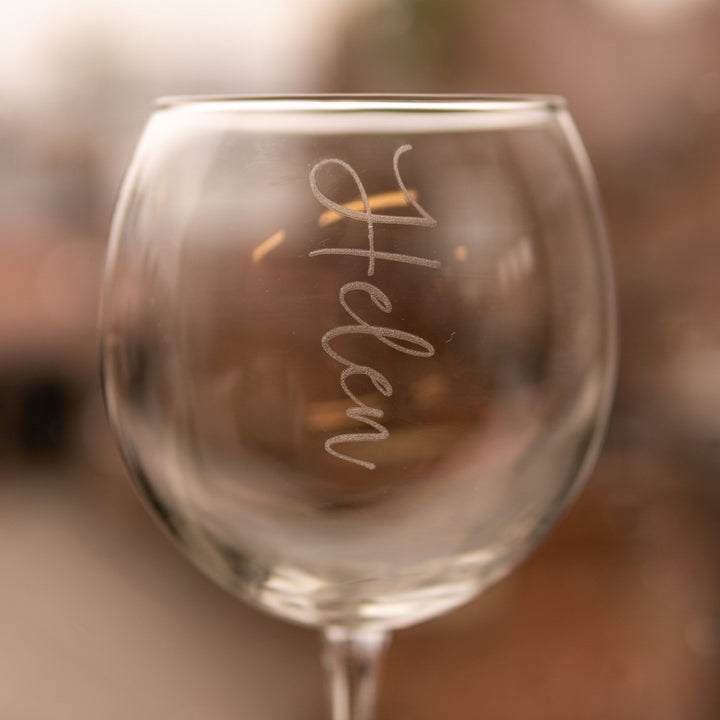 Personalised Gin Glass