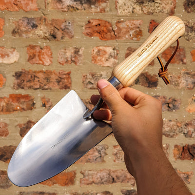 Personalised Stainless Steel Fork and Trowel Set