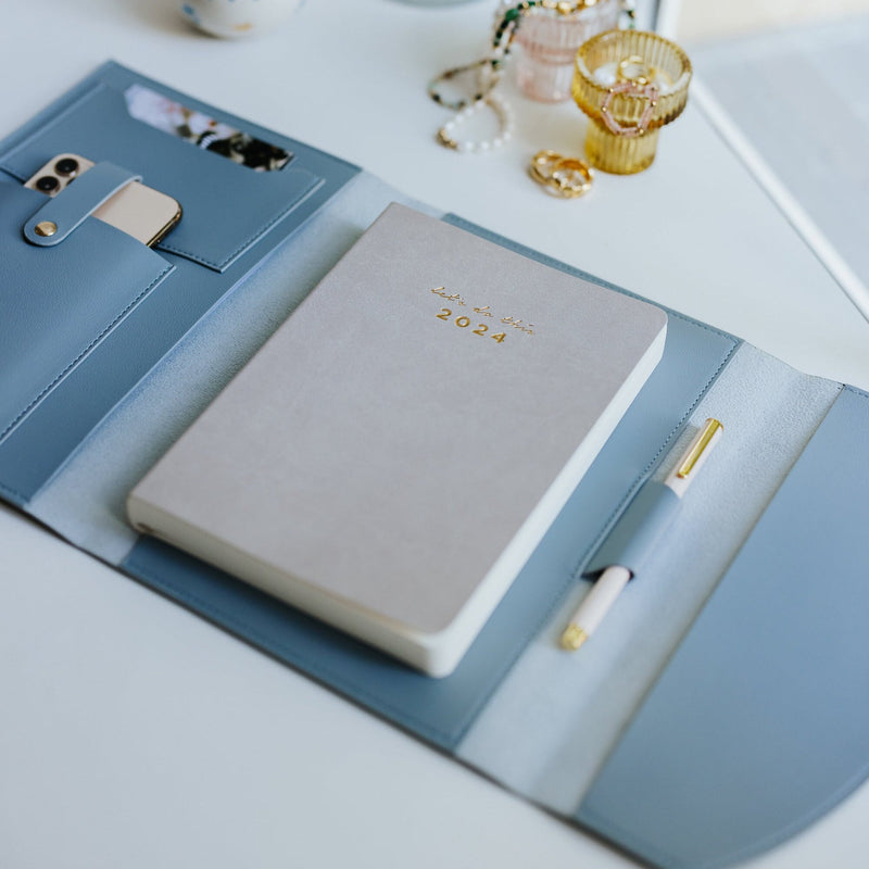 Blue Organiser/Portfolio