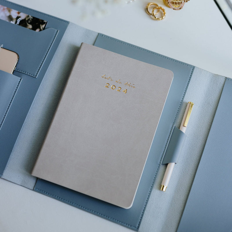 Blue Organiser/Portfolio