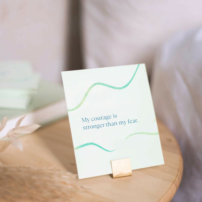 self-compassion-affirmation-card-on-stand-for-gift-box