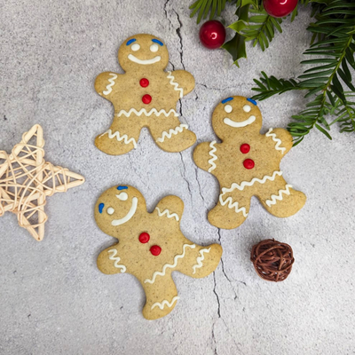 Branded Gingerbread Men Biscuits