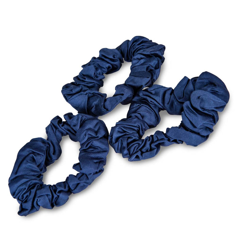 Bamboo Sleep Mask & Matching Sleep Scrunchie Set: Organic, Vegan Silk