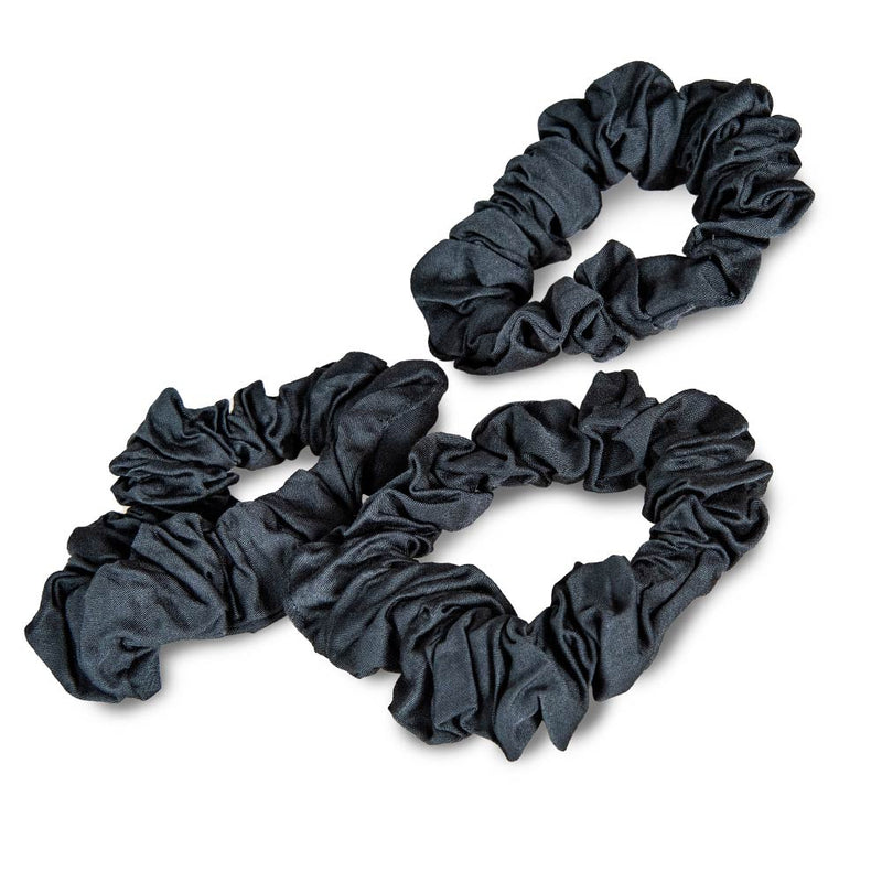 Bamboo Sleep Mask & Matching Sleep Scrunchie Set: Organic, Vegan Silk