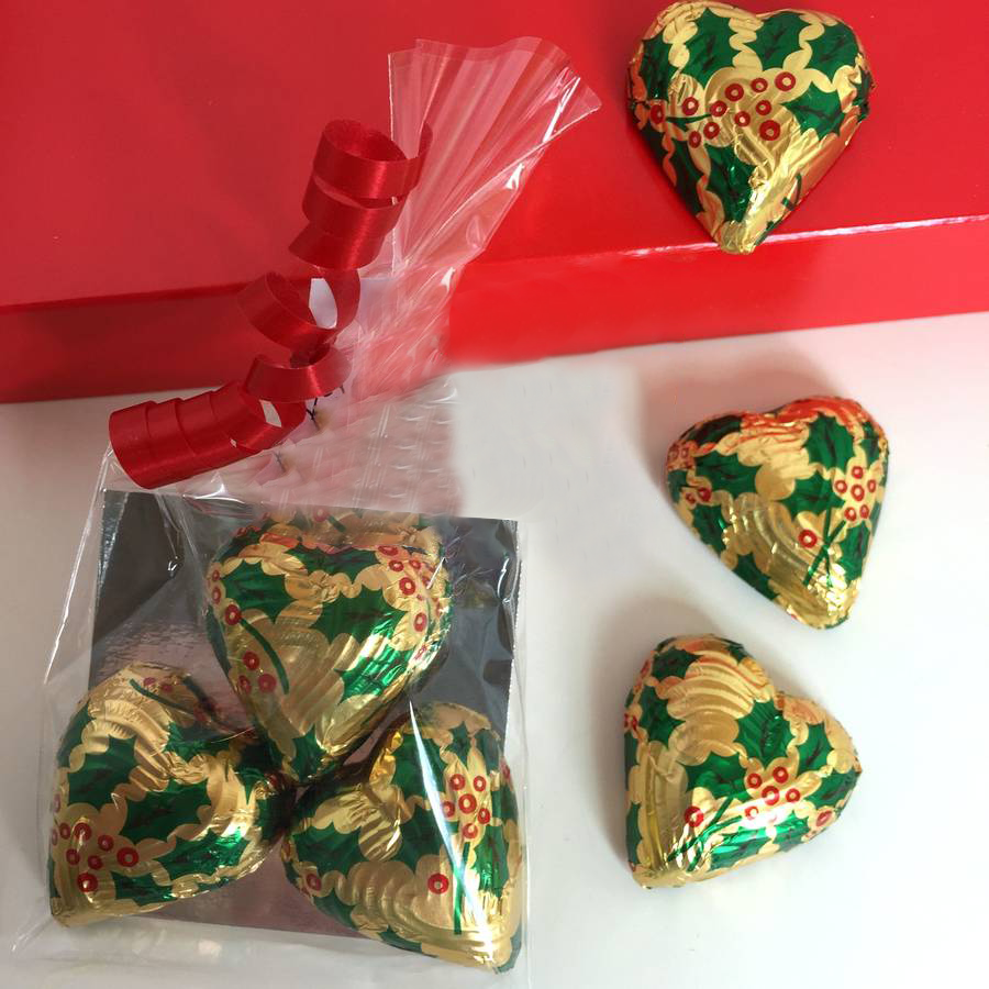 Festive Chocolate Heart Treats