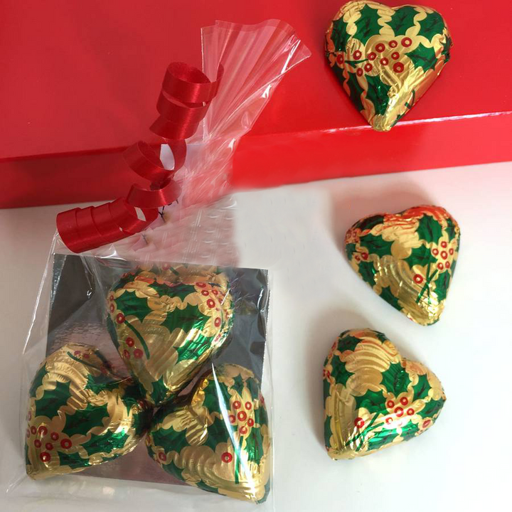 Festive Chocolate Heart Treats