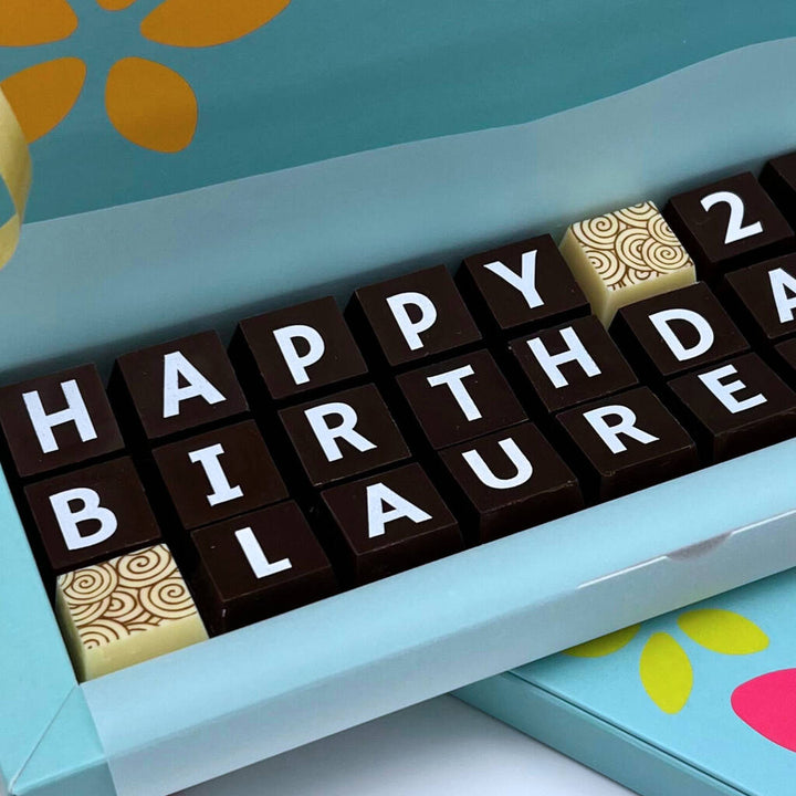 Personalised 21st Birthday Chocolate Gift Box