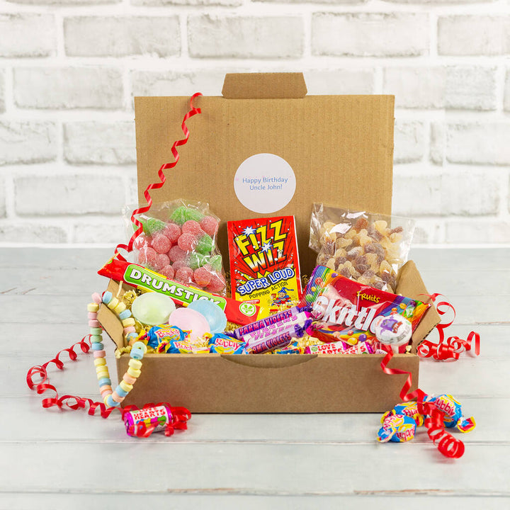 Personalised Retro Sweet Box