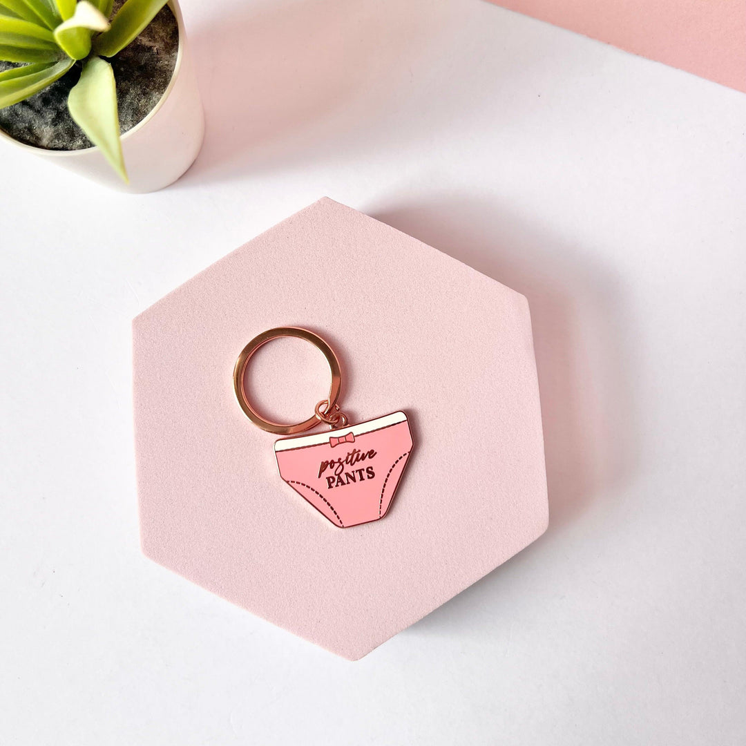 Cheerful Pants Keyring