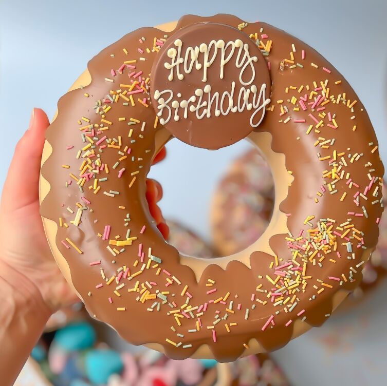 Chocolate Smash Doughnut