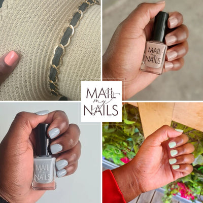 MAIL MY NAILS Pastel Nail Polish Gift Set Homegrown photos