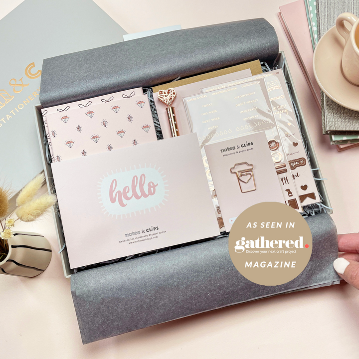 Rose Gold Stationery Gift Set