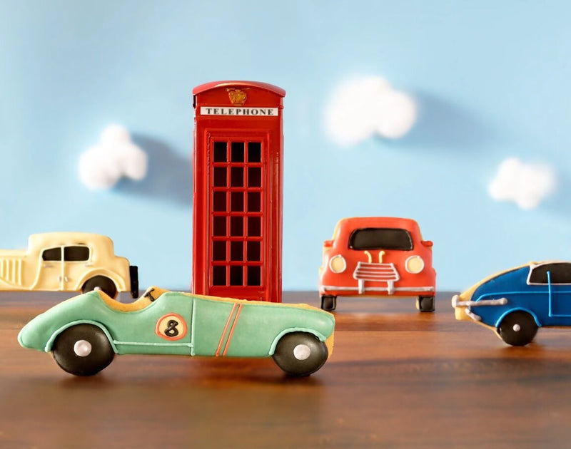 British Classic Cars Biscuit Tin