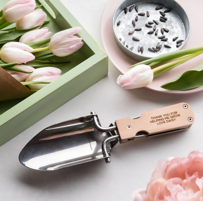 Personalised Gardeners Trowel Tool Kit