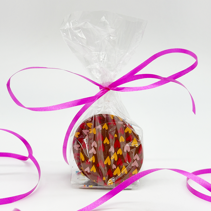 Giant Decorated Valentine’s Chocolate Buttons