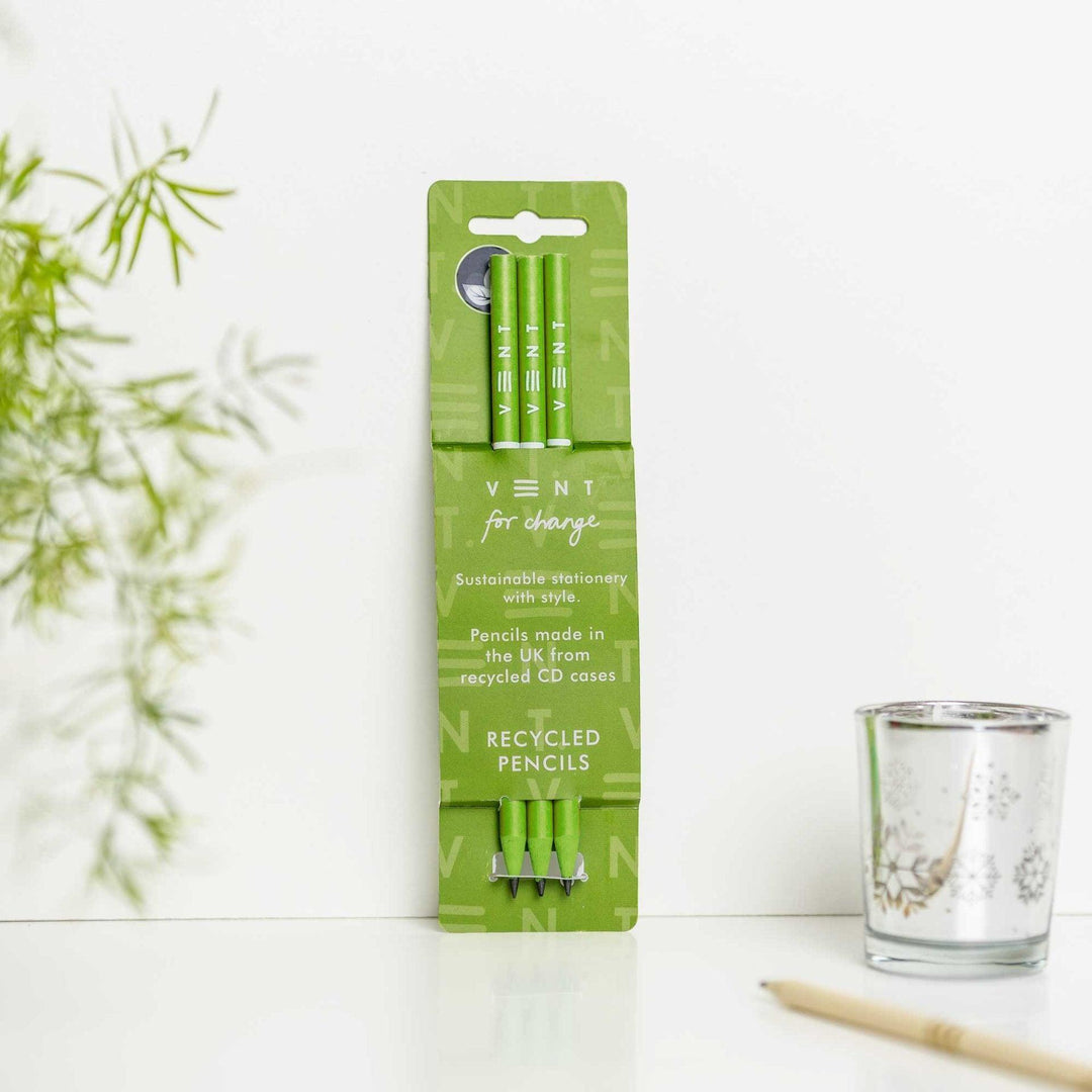 Eco-Friendly Recycled Pencil Set