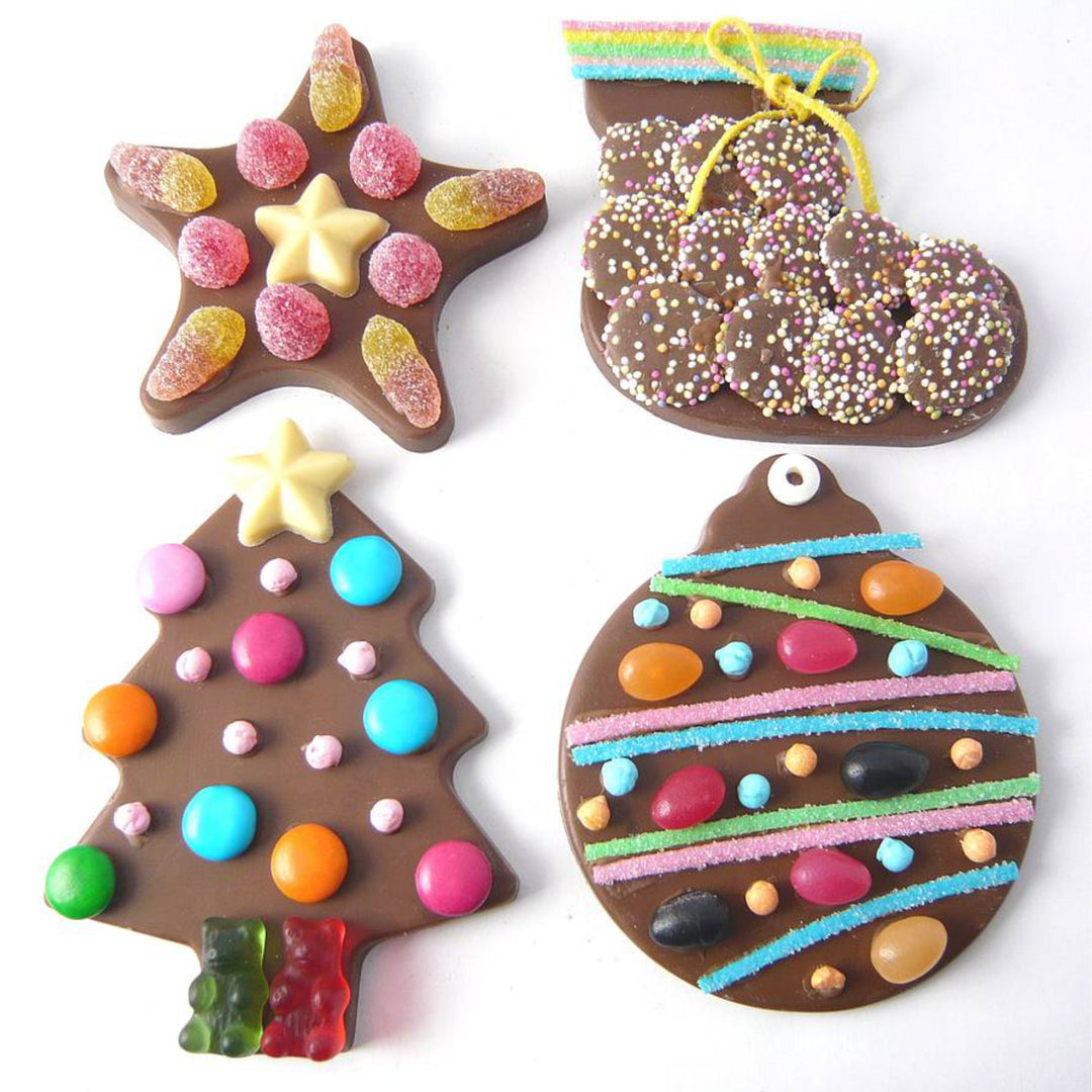 Festive Chocolate Christmas Decoration Kit