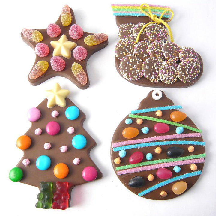 Festive Chocolate Christmas Decoration Kit