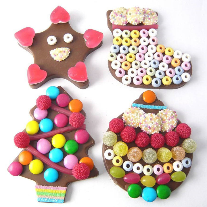 Festive Chocolate Christmas Decoration Kit
