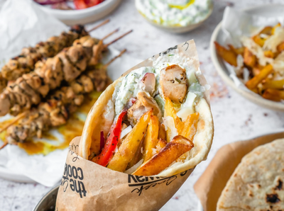 Chicken Souvlaki - Greek Street Food