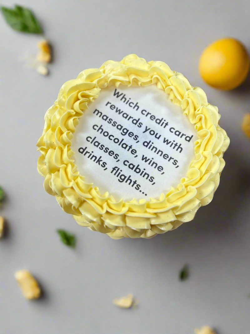 Custom Burn Away Cake