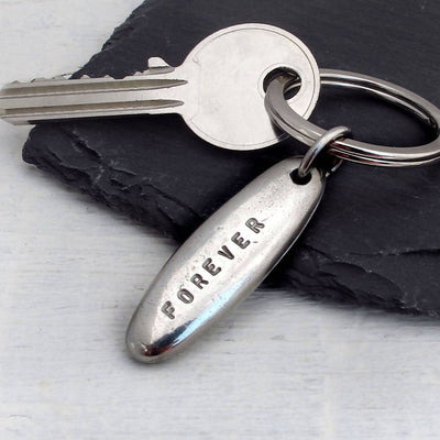 PERSONALISED PEBBLE KEYRING