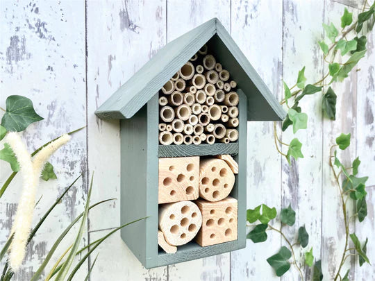 Two Tier Insect, Bee Hotel and Wildlife House. Can be personalised