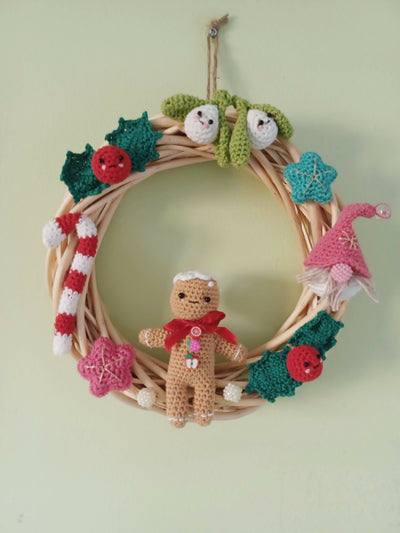 Handmade Sweet Treat Gingerbread Wreath