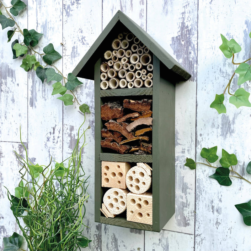 Two Tier Insect, Bee Hotel and Wildlife House. Can be personalised