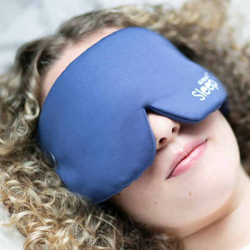 Organic Bamboo Sleep Mask: 100% Blackout, Unisex Eye Mask