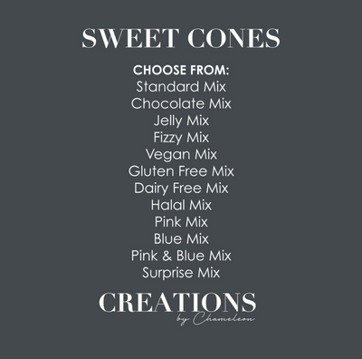 Corporate Branded Sweet Cones 200g