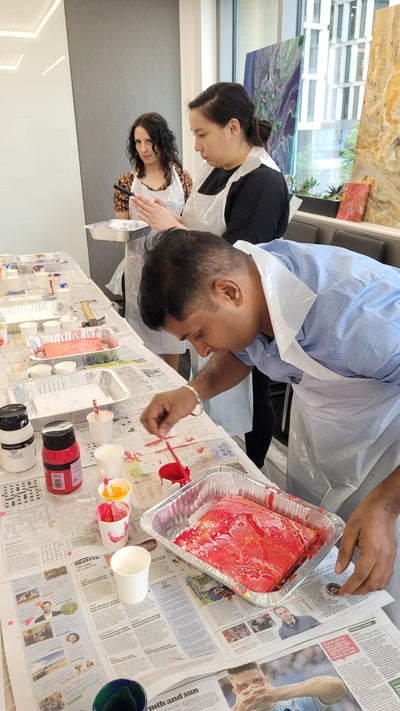 Acrylic Pouring Experience - In-Person Workshop