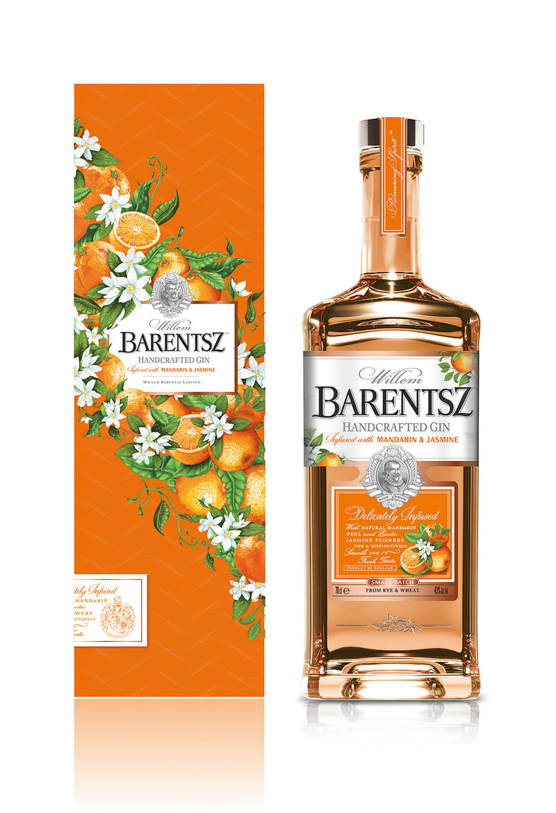 Barentsz Mandarin Gin 70cl