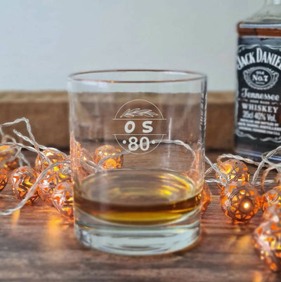 Personalised Birthday Whisky Glass