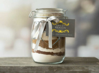 Vegan & Gluten Free Brownie Mix Jar