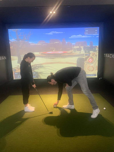 Golf lesson with Trackman - 1 hour