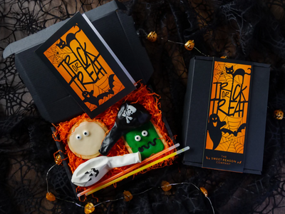 Letterbox 'Trick Or Treat' Biscuits & Party Pieces
