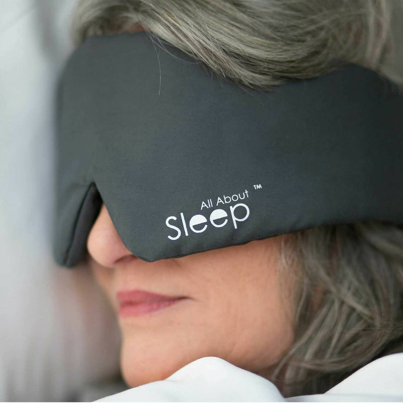 Organic Bamboo Sleep Mask: 100% Blackout, Unisex Eye Mask